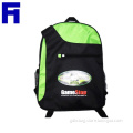 High Quanlity New Design Polyester Men Black And Green Patchwork Packbag Trendy Multifunction Casual Backpack